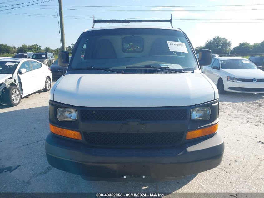 2014 CHEVROLET EXPRESS 1500 WORK VAN - 1GCSGAFX9E1114076