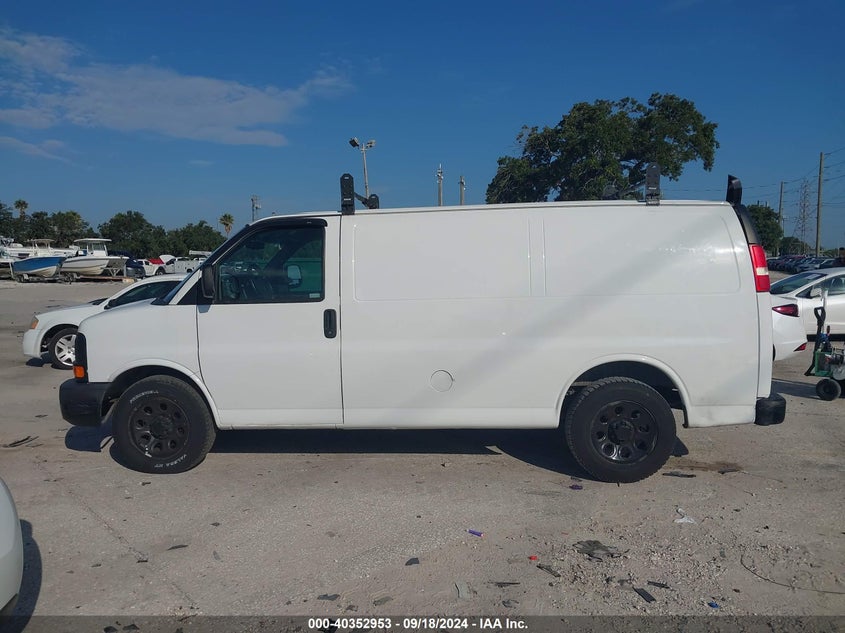 2014 CHEVROLET EXPRESS 1500 WORK VAN - 1GCSGAFX9E1114076