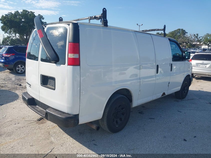 2014 CHEVROLET EXPRESS 1500 WORK VAN - 1GCSGAFX9E1114076
