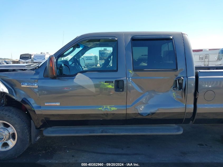 2005 Ford F-350 Lariat/Xl/Xlt VIN: 1FTWW31P75EB34102 Lot: 40352960