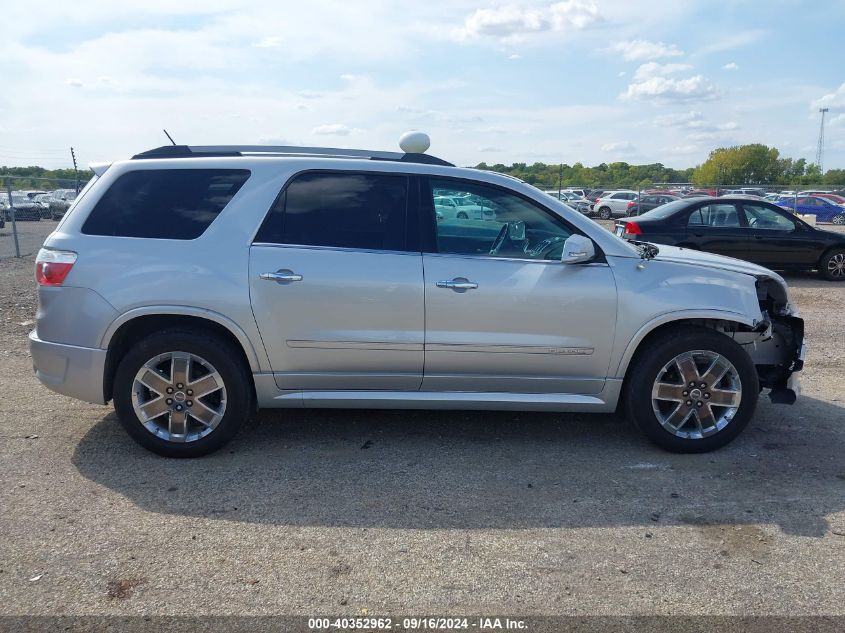 1GKKVTED3CJ195649 2012 GMC Acadia Denali