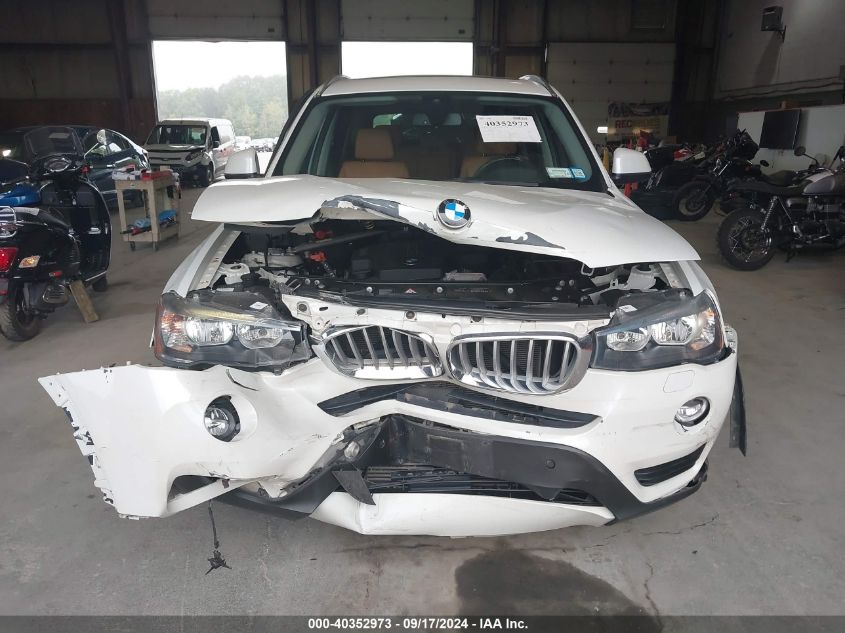 2016 BMW X3 XDRIVE28I - 5UXWX9C53G0D66483