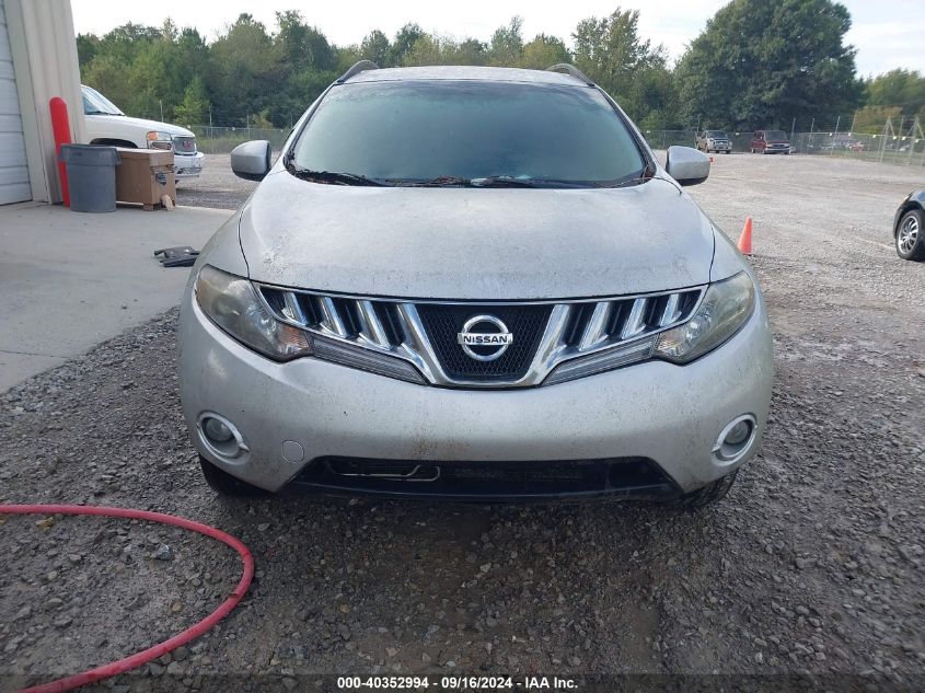 2009 Nissan Murano S VIN: JN8AZ18W39W128739 Lot: 40352994