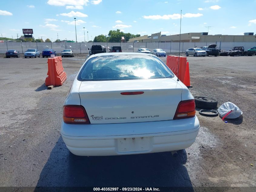 1997 Dodge Stratus VIN: 1B3EJ46X2VN608368 Lot: 40352997