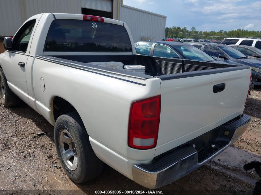 2002 Dodge Ram 1500 St VIN: 1D7HA16K52J190623 Lot: 40353005