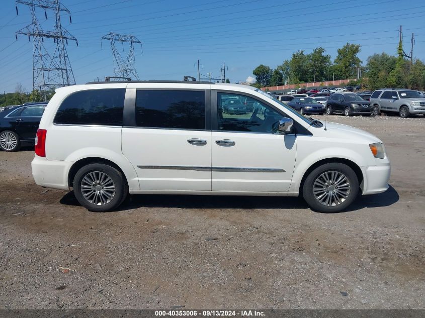 2013 Chrysler Town & Country Touring-L VIN: 2C4RC1CG0DR559444 Lot: 40353006