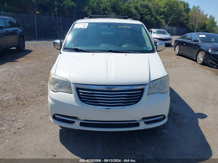 2013 Chrysler Town & Country Touring-L VIN: 2C4RC1CG0DR559444 Lot: 40353006