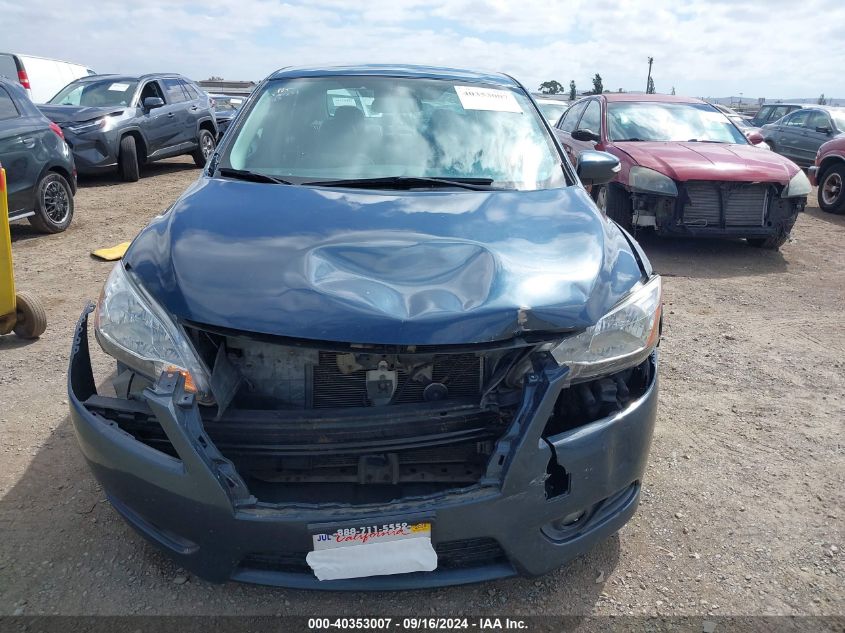 2013 Nissan Sentra Sl VIN: 3N1AB7AP8DL710374 Lot: 40353007