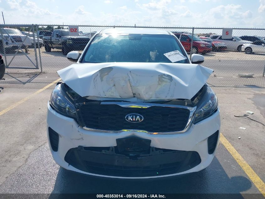 2019 Kia Sorento 2.4L Lx VIN: 5XYPG4A35KG517494 Lot: 40353014