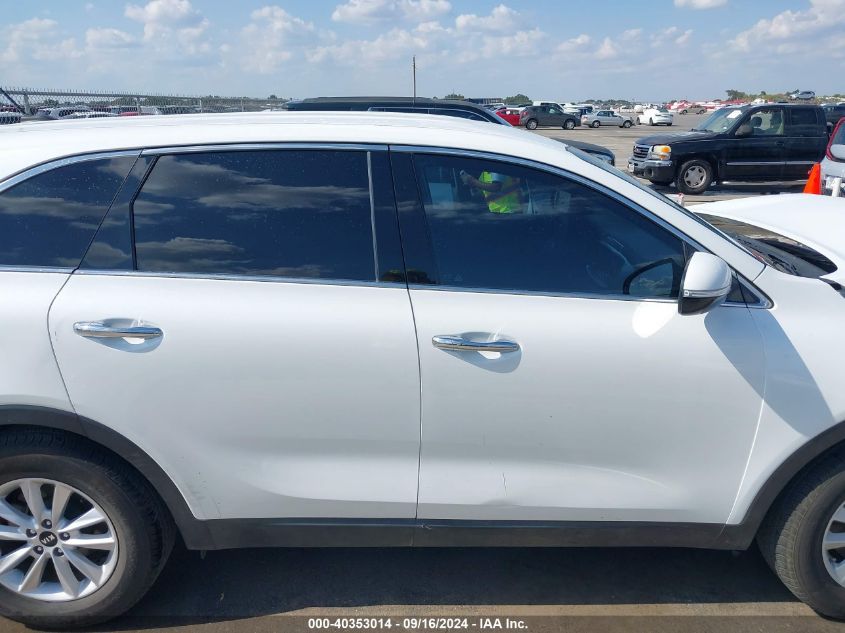 2019 Kia Sorento 2.4L Lx VIN: 5XYPG4A35KG517494 Lot: 40353014