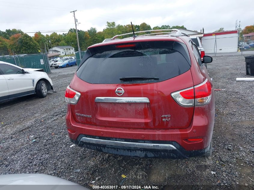 2016 Nissan Pathfinder Platinum/S/Sl/Sv VIN: 5N1AR2MM9GC623253 Lot: 40353017