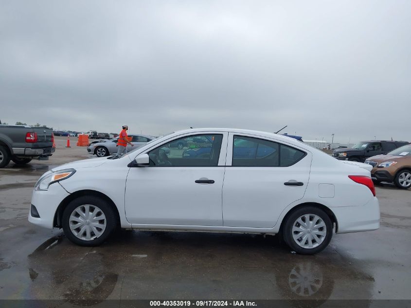 2016 Nissan Versa 1.6 S/1.6 S+/1.6 Sl/1.6 Sv VIN: 3N1CN7AP9GL867593 Lot: 40353019