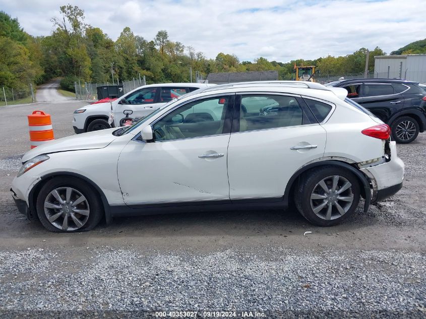 2013 Infiniti Ex37 Journey VIN: JN1BJ0HR0DM480115 Lot: 40353027