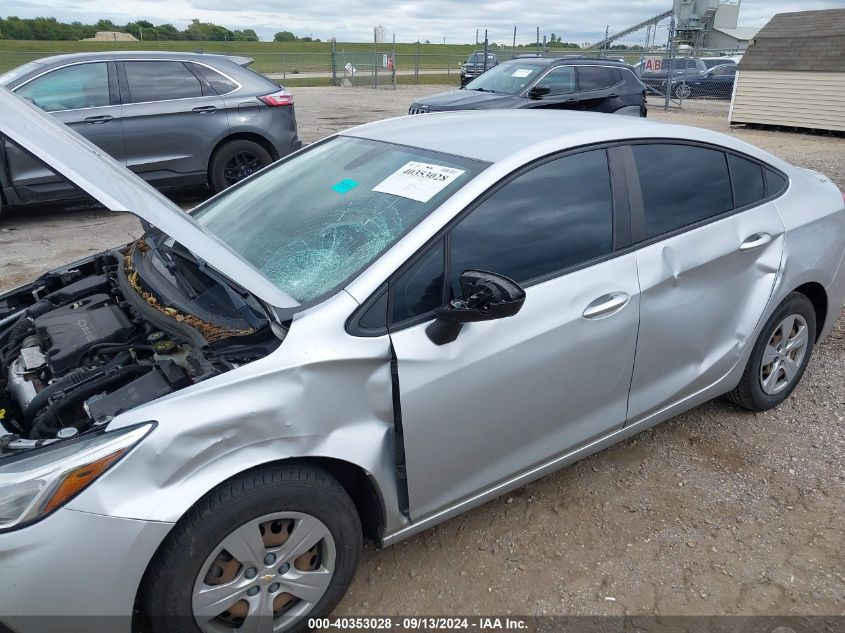 2018 Chevrolet Cruze Ls Auto VIN: 1G1BC5SM9J7144628 Lot: 40353028