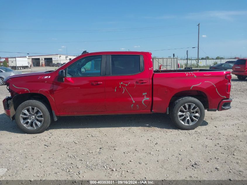 2021 Chevrolet Silverado 1500 4Wd Short Bed Rst VIN: 1GCUYEED0MZ140151 Lot: 40353031