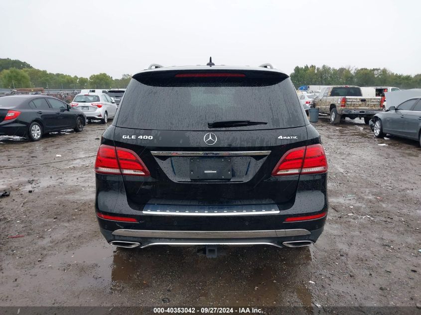 2019 Mercedes-Benz Gle 400 4Matic VIN: 4JGDA5GB5KB216450 Lot: 40353042