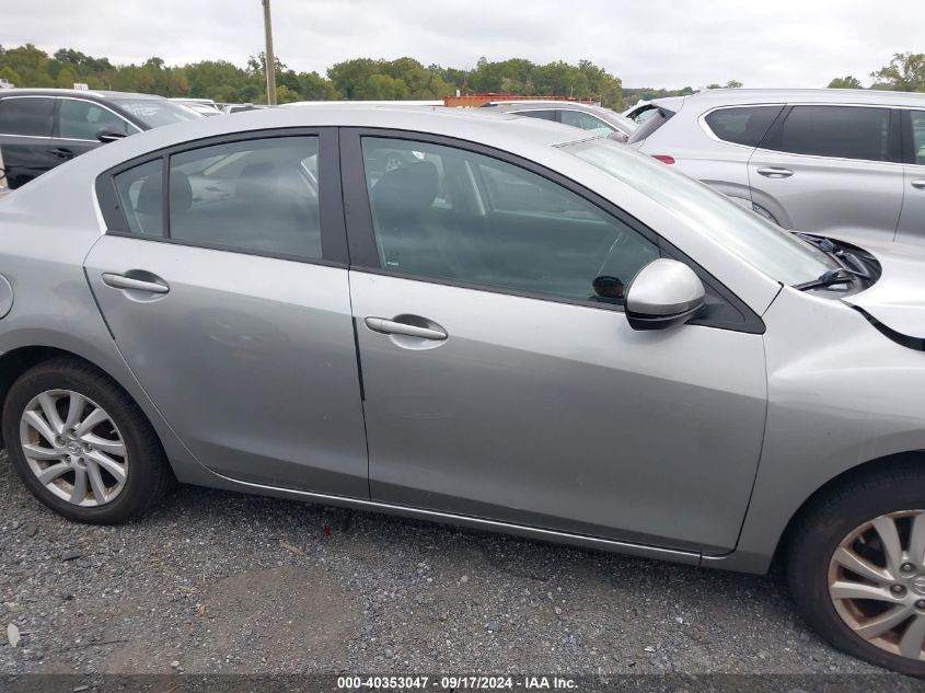 2012 Mazda Mazda3 I Touring VIN: JM1BL1V87C1601103 Lot: 40353047