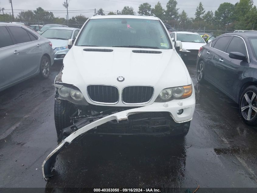 2004 BMW X5 3.0I VIN: 5UXFA135X4LU37074 Lot: 40353050