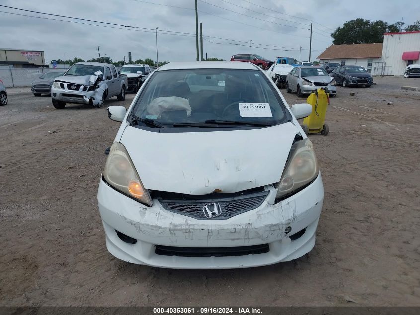 2009 Honda Fit Sport VIN: JHMGE886X9S022336 Lot: 40353061