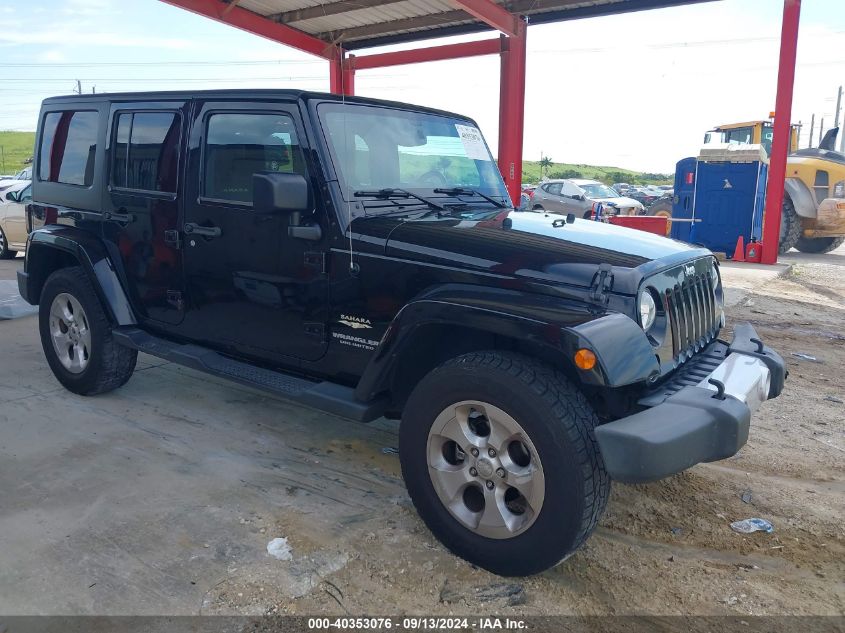 2015 Jeep Wrangler Unlimited Sahara VIN: 1C4BJWEG8FL686780 Lot: 40353076