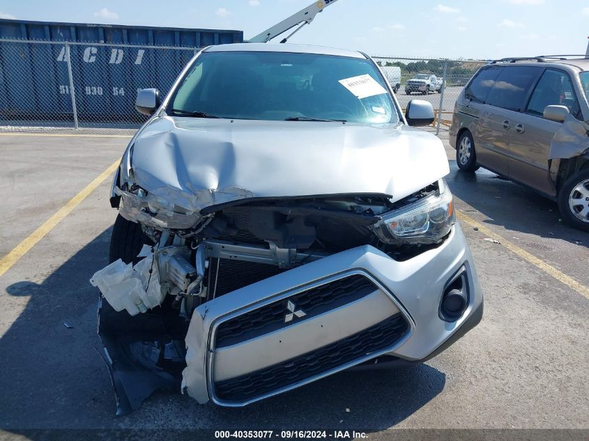 2014 Mitsubishi Outlander Sport Es VIN: 4A4AP3AU4EE021956 Lot: 40353077