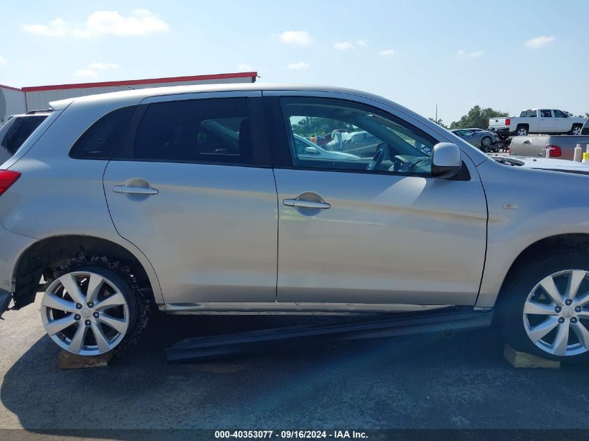 2014 Mitsubishi Outlander Sport Es VIN: 4A4AP3AU4EE021956 Lot: 40353077