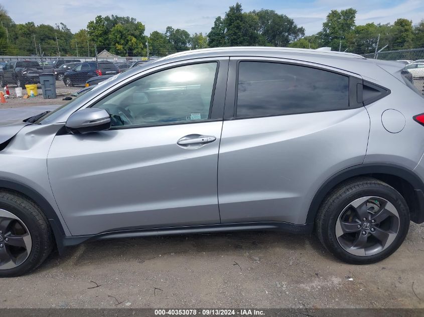 2018 Honda Hr-V Ex-L VIN: 3CZRU6H73JM722149 Lot: 40353078