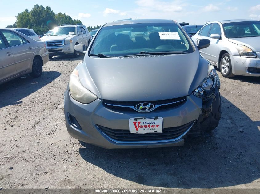 2012 Hyundai Elantra Gls VIN: 5NPDH4AE1CH127990 Lot: 40353080