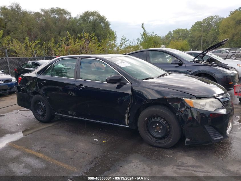 2013 Toyota Camry Le VIN: 4T4BF1FK8DR318504 Lot: 40353081