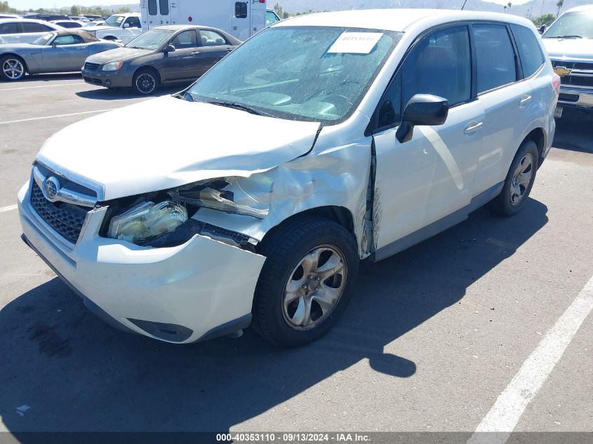 2014 Subaru Forester 2.5I VIN: JF2SJAAC3EH439482 Lot: 40353110