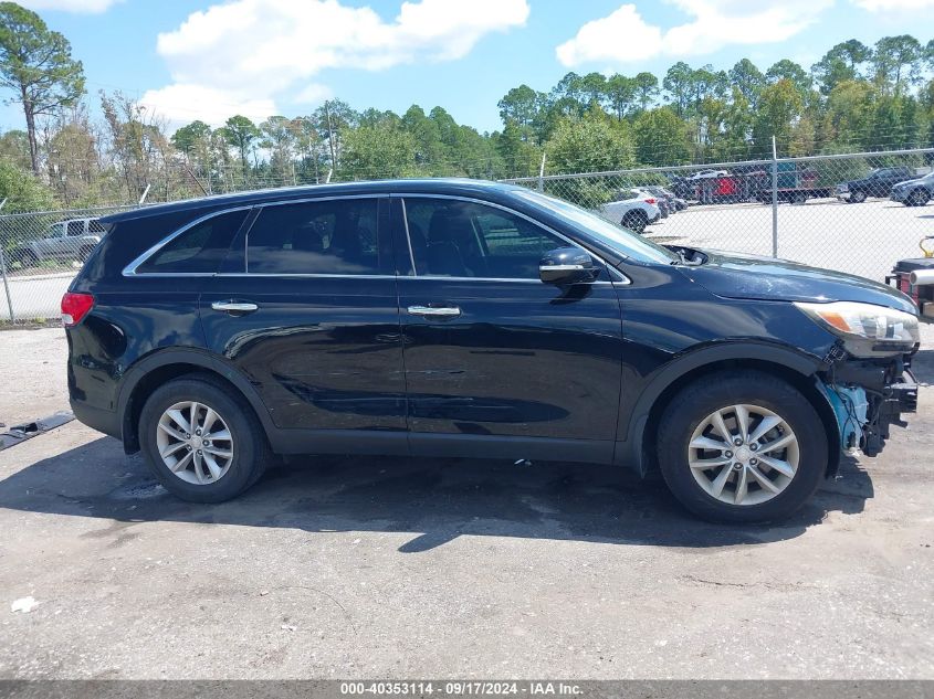 2016 Kia Sorento 2.4L L VIN: 5XYPG4A39GG060048 Lot: 40353114