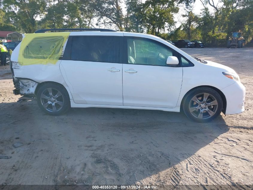 2017 Toyota Sienna Se VIN: 5TDXZ3DC9HS858800 Lot: 40353120