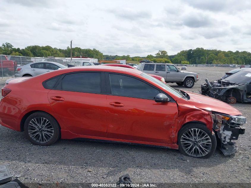 2022 Kia Forte Gt-Line VIN: 3KPF54AD1NE430994 Lot: 40353122