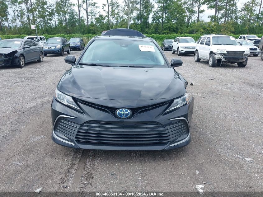 2021 Toyota Camry Le Hybrid VIN: 4T1C31AK9MU563584 Lot: 40353134