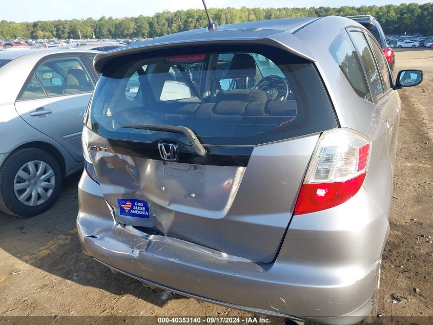 2009 Honda Fit Sport VIN: JHMGE88469S027368 Lot: 40353140