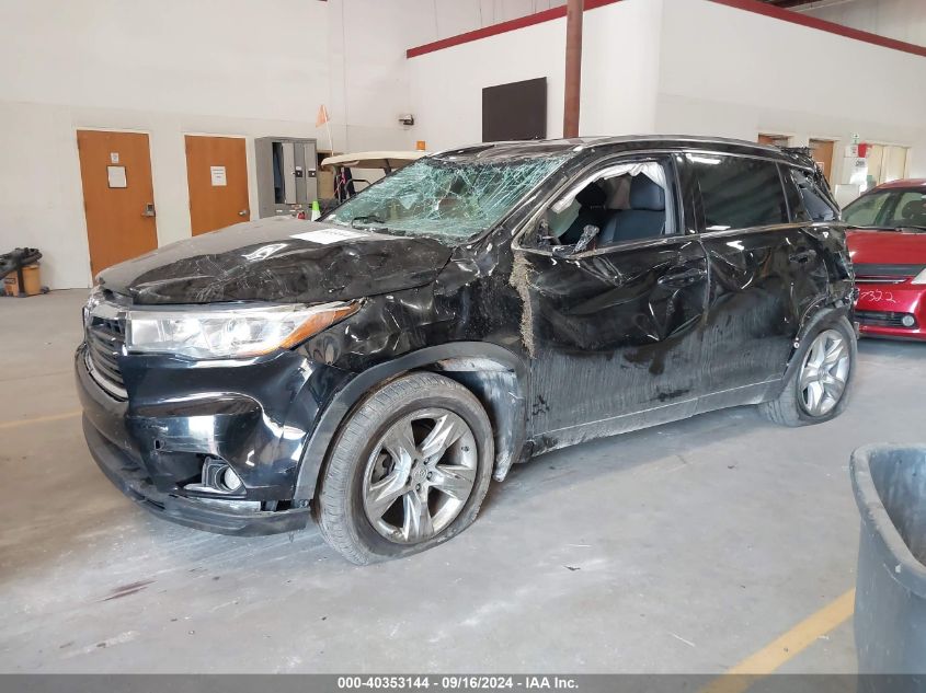 5TDDKRFH0FS133697 2015 TOYOTA HIGHLANDER - Image 2