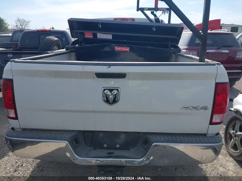 2019 Ram 1500 Classic Tradesman Quad Cab 4X4 6'4 Box VIN: 1C6RR7FT3KS620380 Lot: 40353158