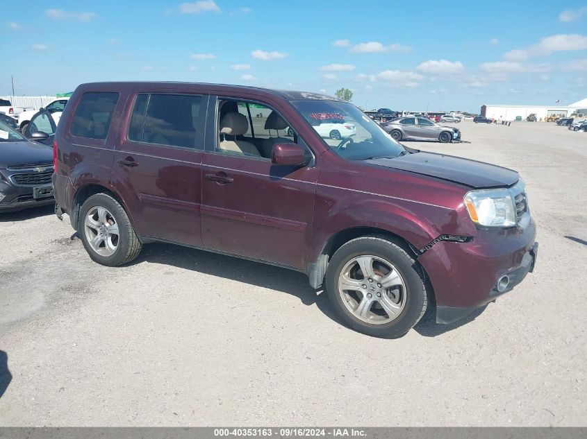 2013 Honda Pilot Exl VIN: 5FNYF3H5XDB012960 Lot: 40353163