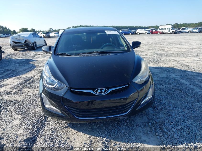 2014 Hyundai Elantra Se/Sport/Limited VIN: 5NPDH4AE5EH531443 Lot: 40353175