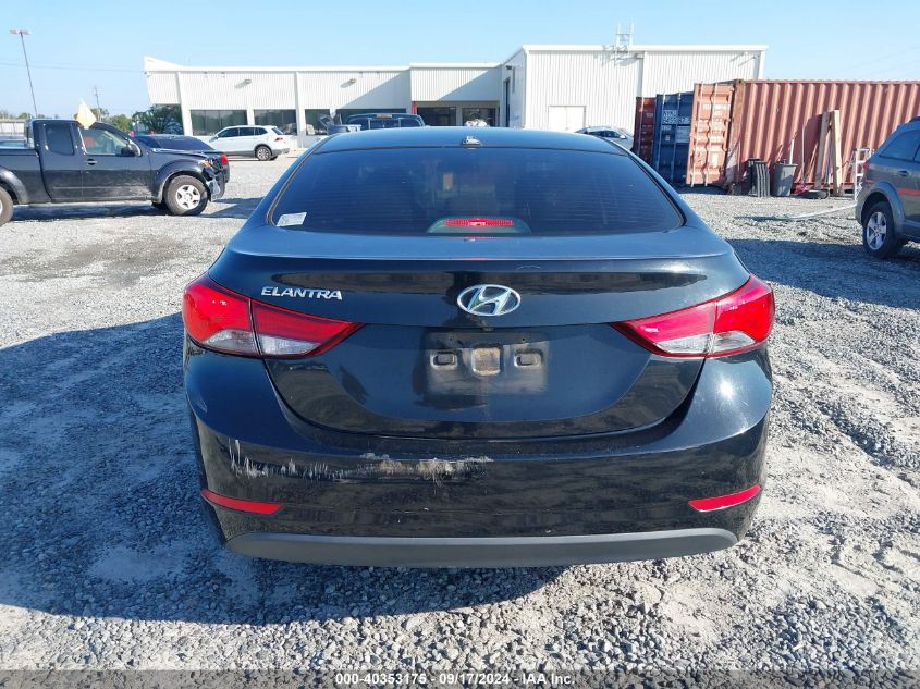 2014 Hyundai Elantra Se/Sport/Limited VIN: 5NPDH4AE5EH531443 Lot: 40353175