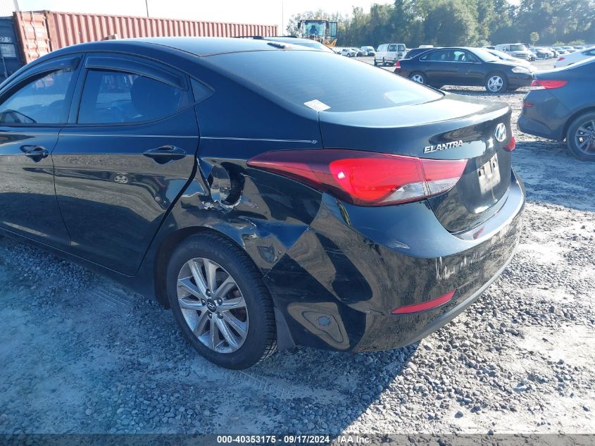 2014 Hyundai Elantra Se/Sport/Limited VIN: 5NPDH4AE5EH531443 Lot: 40353175