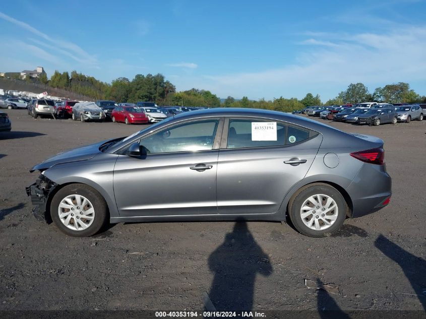 2019 Hyundai Elantra Se VIN: 5NPD74LF9KH433696 Lot: 40353194