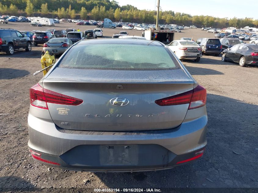 2019 Hyundai Elantra Se VIN: 5NPD74LF9KH433696 Lot: 40353194