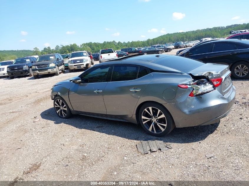 2016 Nissan Maxima 3.5 Platinum VIN: 1N4AA6AP1GC392727 Lot: 40353204