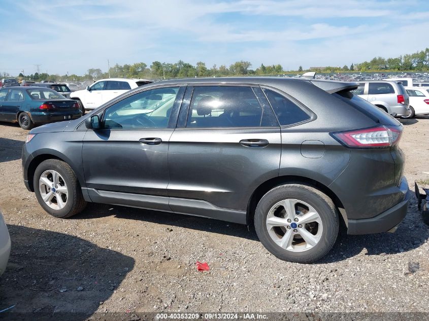 2016 Ford Edge Se VIN: 2FMPK3G98GBB95302 Lot: 40353209