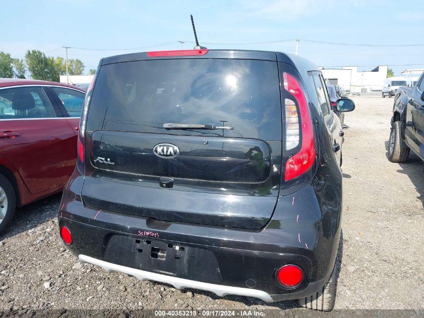 2019 Kia Soul + VIN: KNDJP3A56K7633009 Lot: 40353218