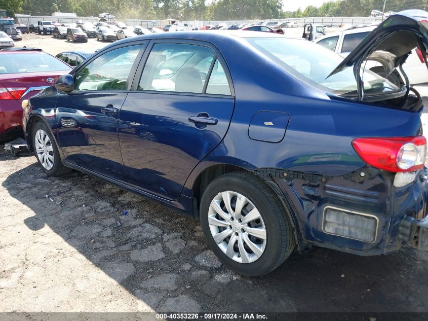 2012 Toyota Corolla Le VIN: 2T1BU4EE7CC875577 Lot: 40353226