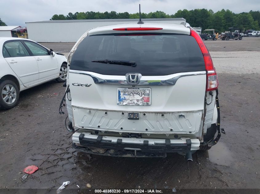 2015 Honda Cr-V Touring VIN: 5J6RM3H96FL000537 Lot: 40353230