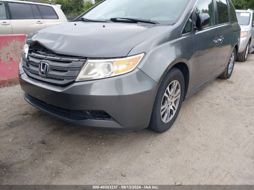 2012 Honda Odyssey Ex-L VIN: 5FNRL5H64CB135248 Lot: 40353237