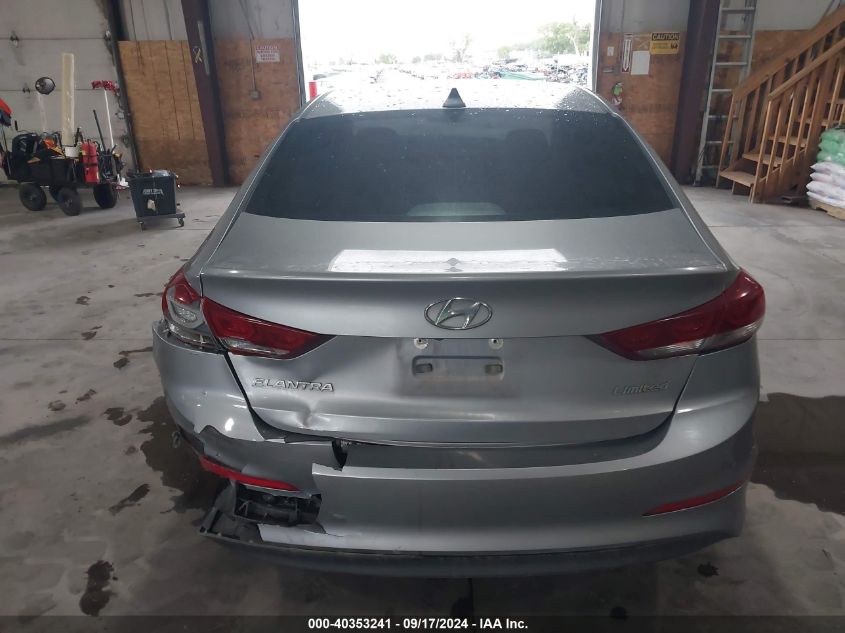 2017 Hyundai Elantra Limited VIN: 5NPD84LF9HH033658 Lot: 40353241